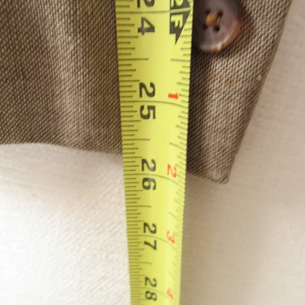 Ralph Lauren Tan Wool Silk Linen Sport Coat Size 44L Two Button - Picture 8 of 8